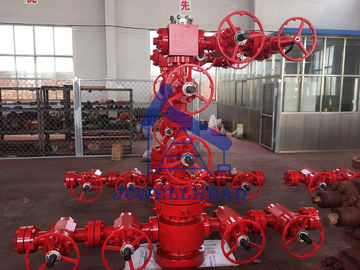 Árbol de navidad del pozo de gas del control de flujo del pozo de petróleo 3000 estándar de la presión API 6A de la PSI