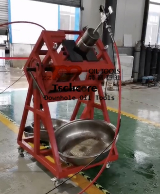 Simulación del disco de la ruptura que prueba bien la válvula de circulación del equipo para fracturar la operación